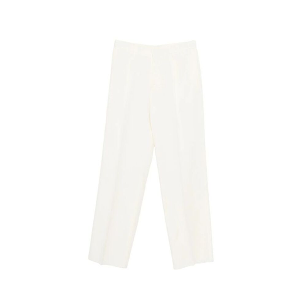Lardini White Trousers - Tailored Trousers Men